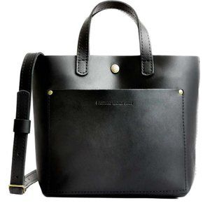 Portland Leather Goods mini crossbody tote